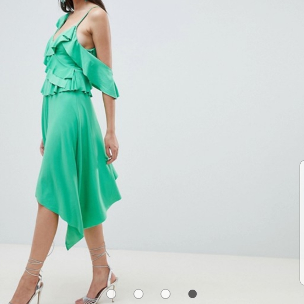 ASOS asymmetric dress.